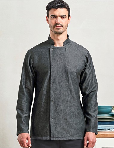 P-PR660-Denim Chefs Jacket